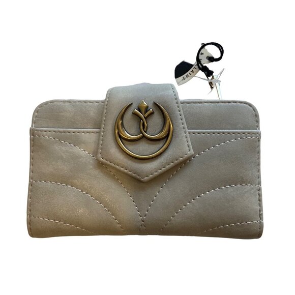 Star Wars Heroes & Villains Womens Faux Leather Wallet With Card Slots & Co - Picture 2 of 11